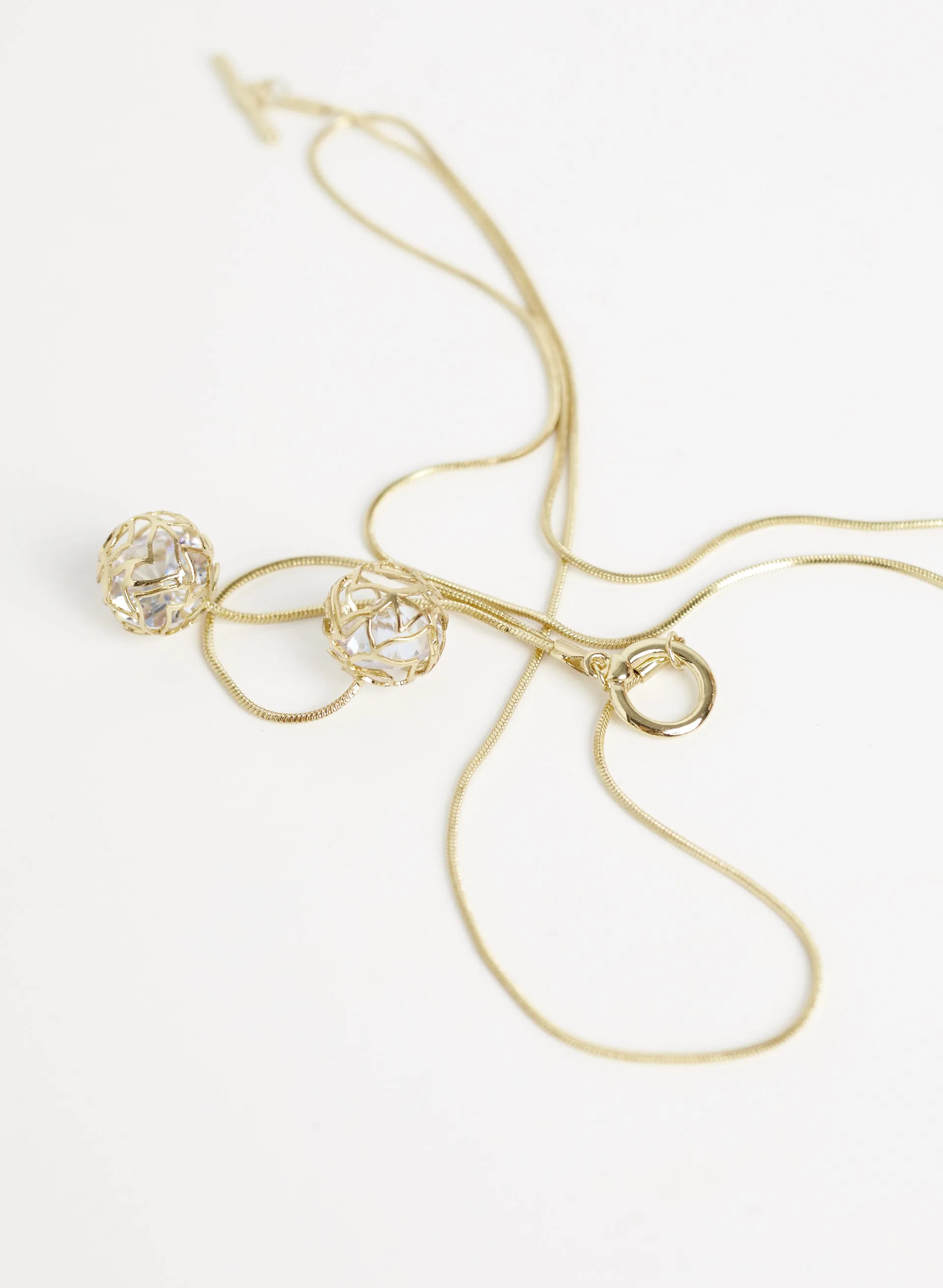 Cage Ball Pendant Necklace sold by Melanie Lyne product image thumbnail 3