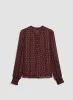 Geometric Print Chiffon Blouse sold by Melanie Lyne