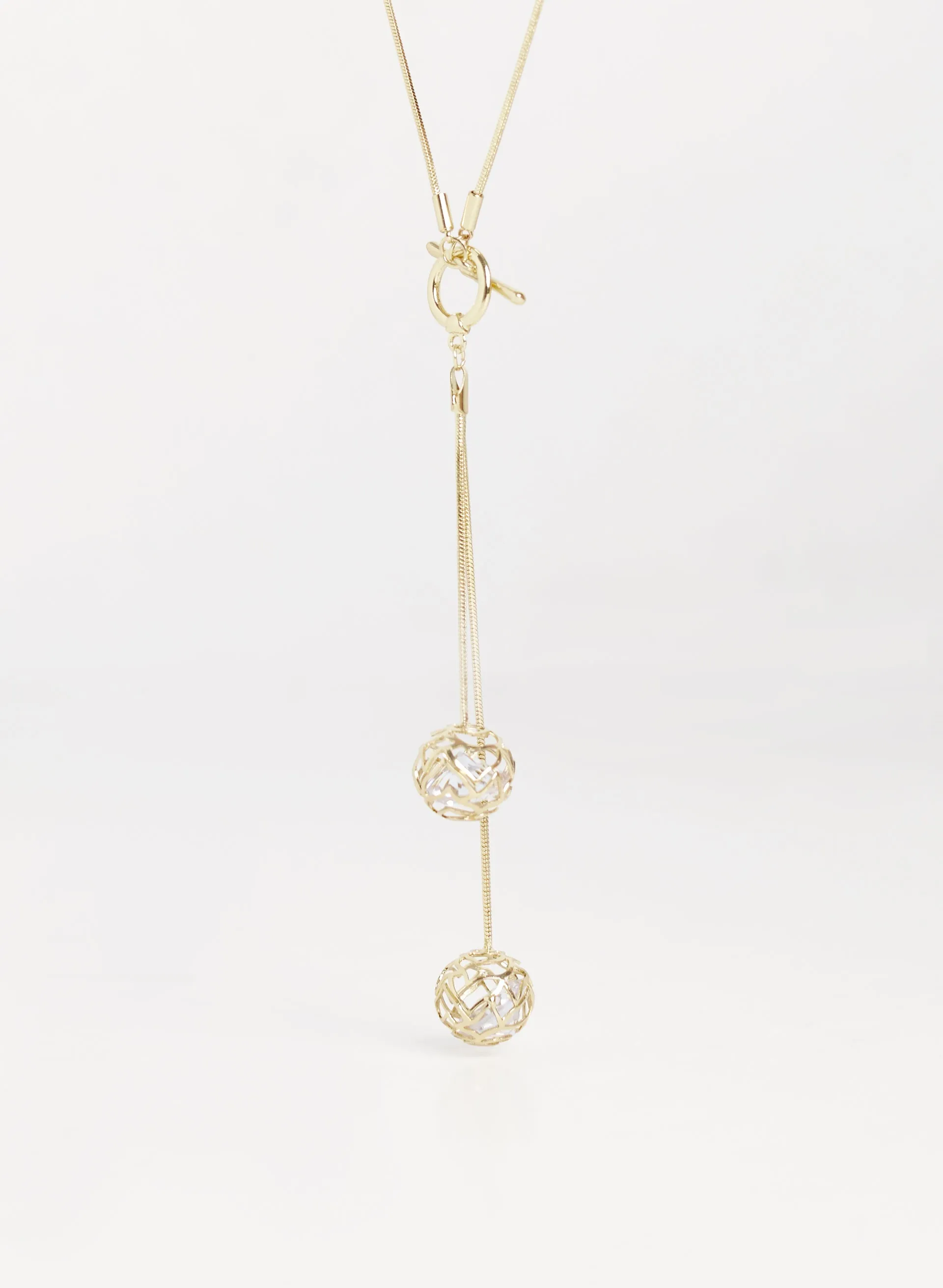 Cage Ball Pendant Necklace sold by Melanie Lyne product image thumbnail 2