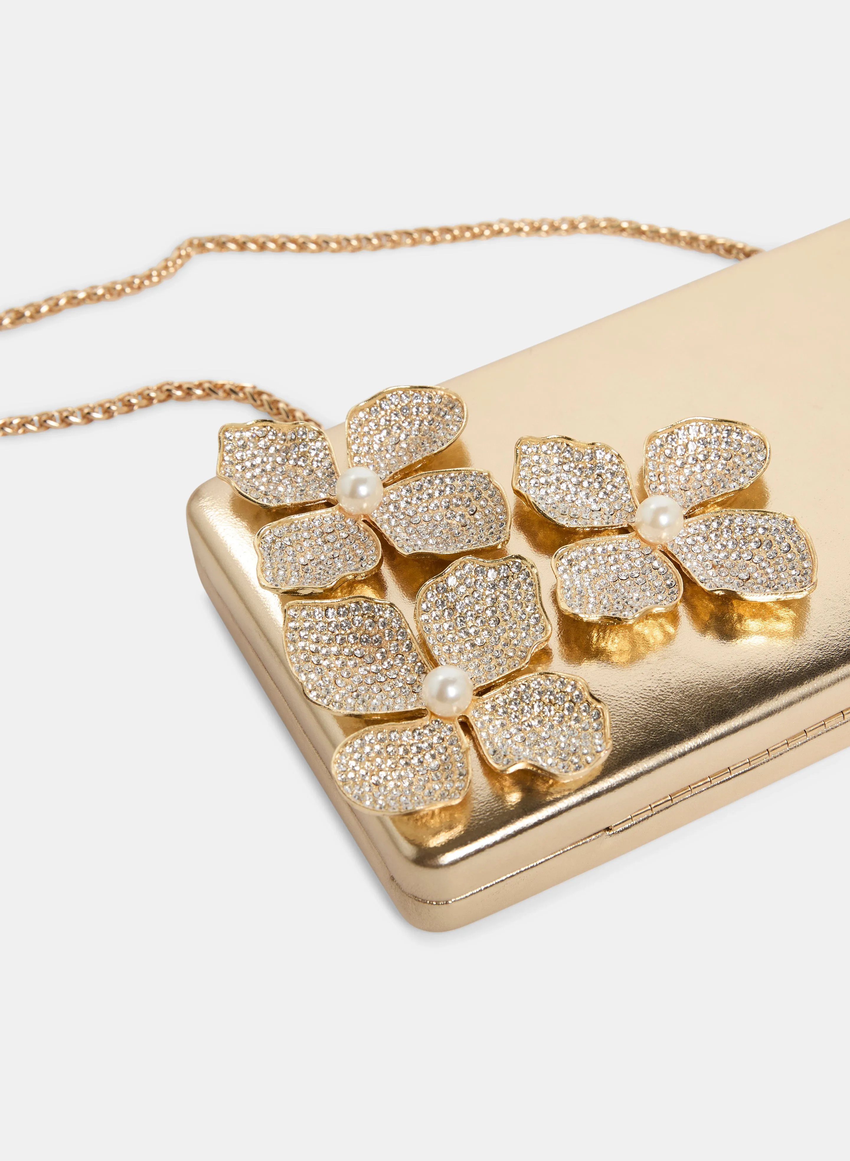 Floral Embellished Box Clutch sold by Melanie Lyne product image thumbnail 2
