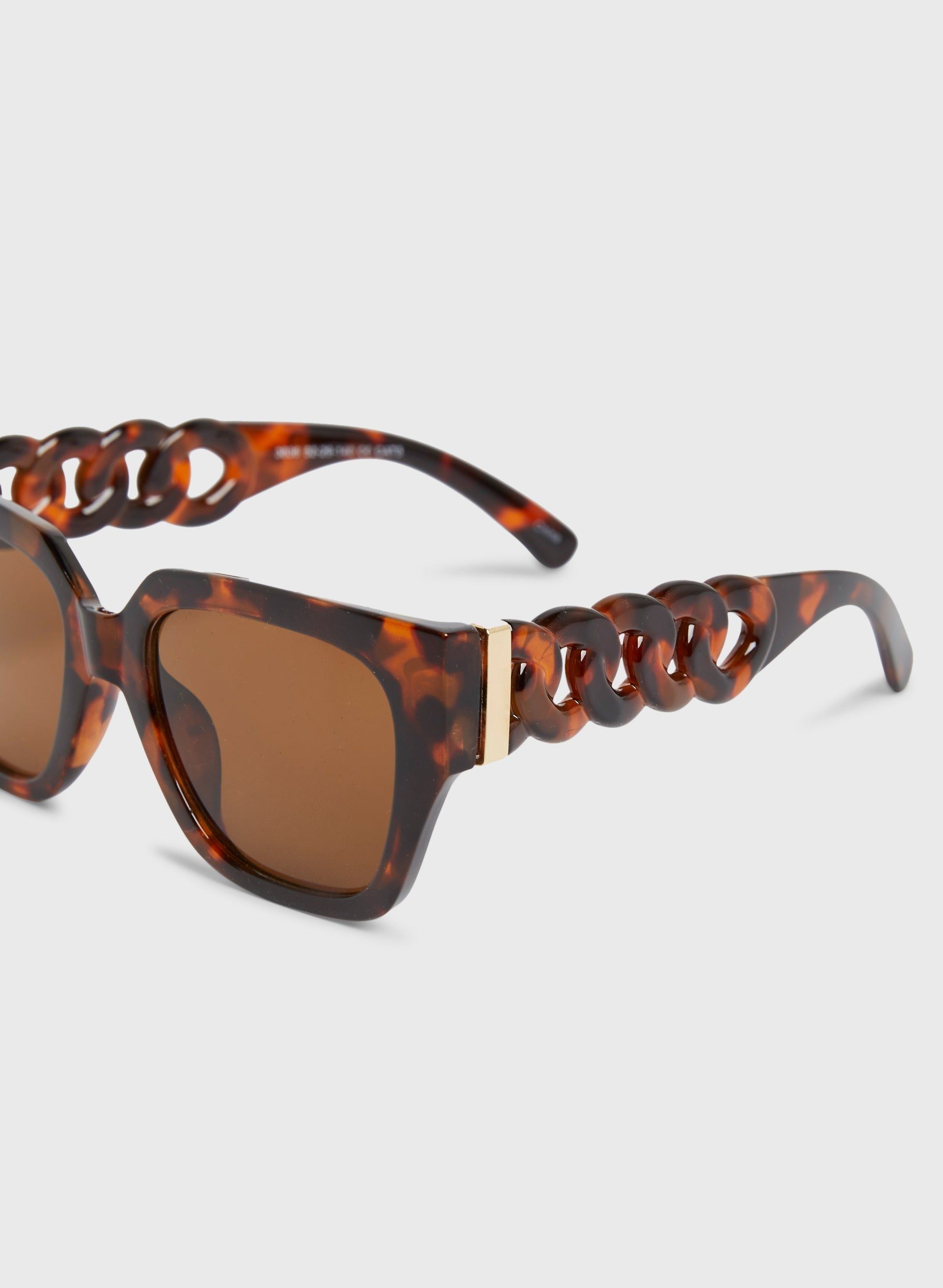 Chain Link Arm Sunglasses sold by Melanie Lyne product image thumbnail 2