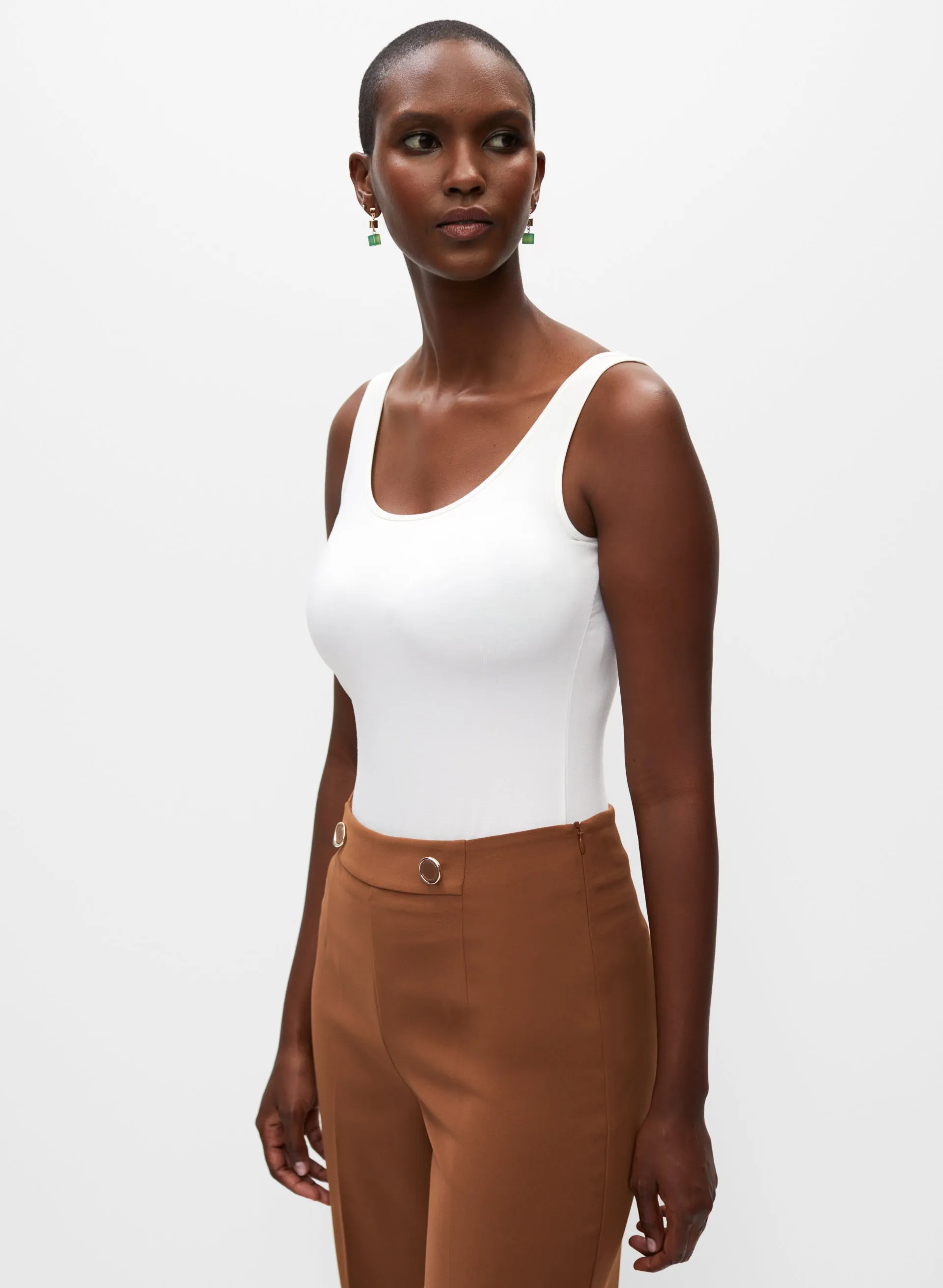 Wide Leg Culotte Pants sold by Melanie Lyne product image thumbnail 3