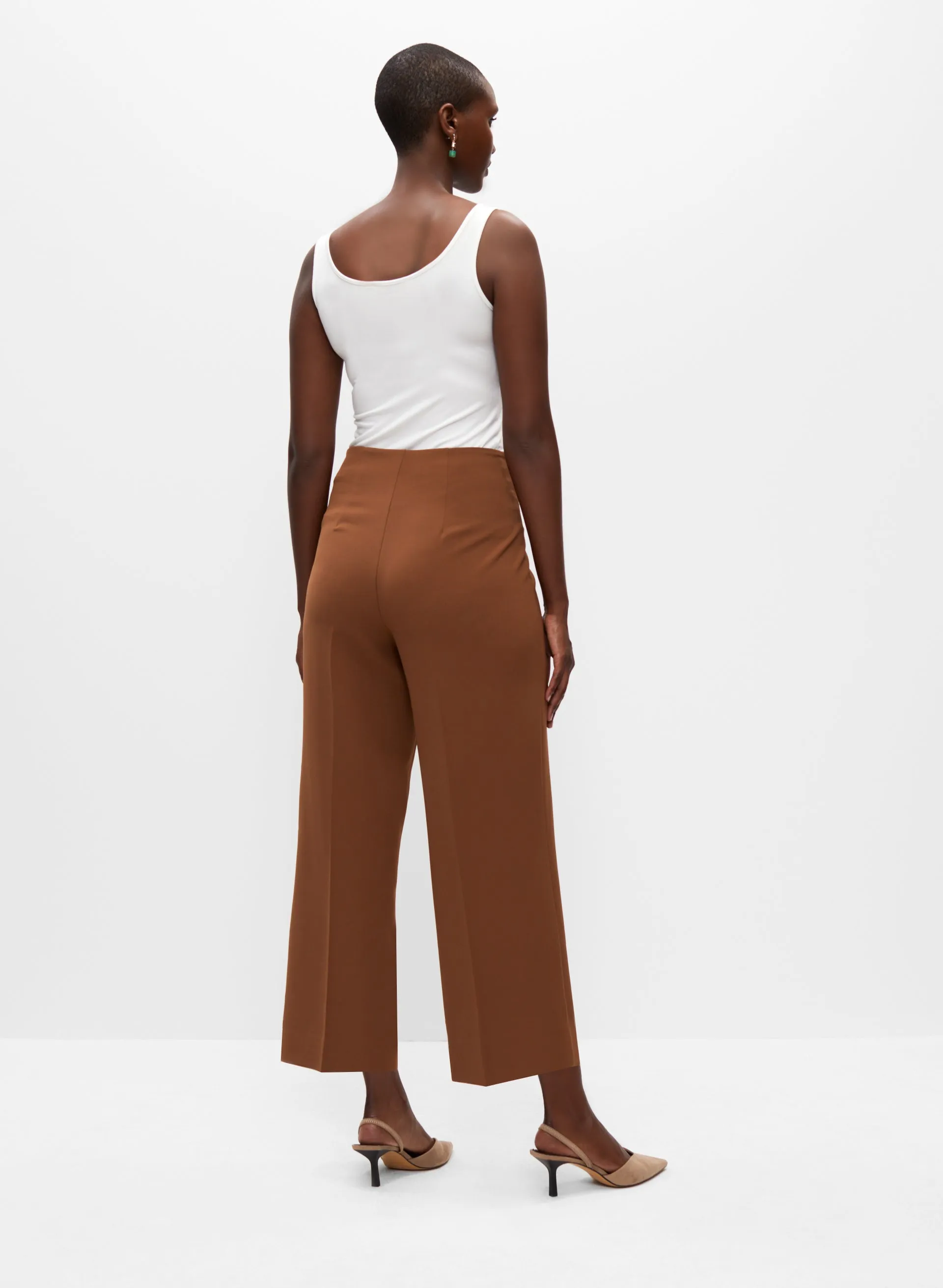 Wide Leg Culotte Pants sold by Melanie Lyne product image thumbnail 2