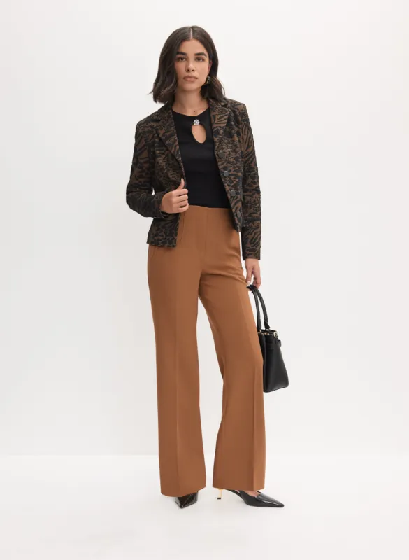 Leopard Print Jacket & Wide Leg Pants sold by Melanie Lyne