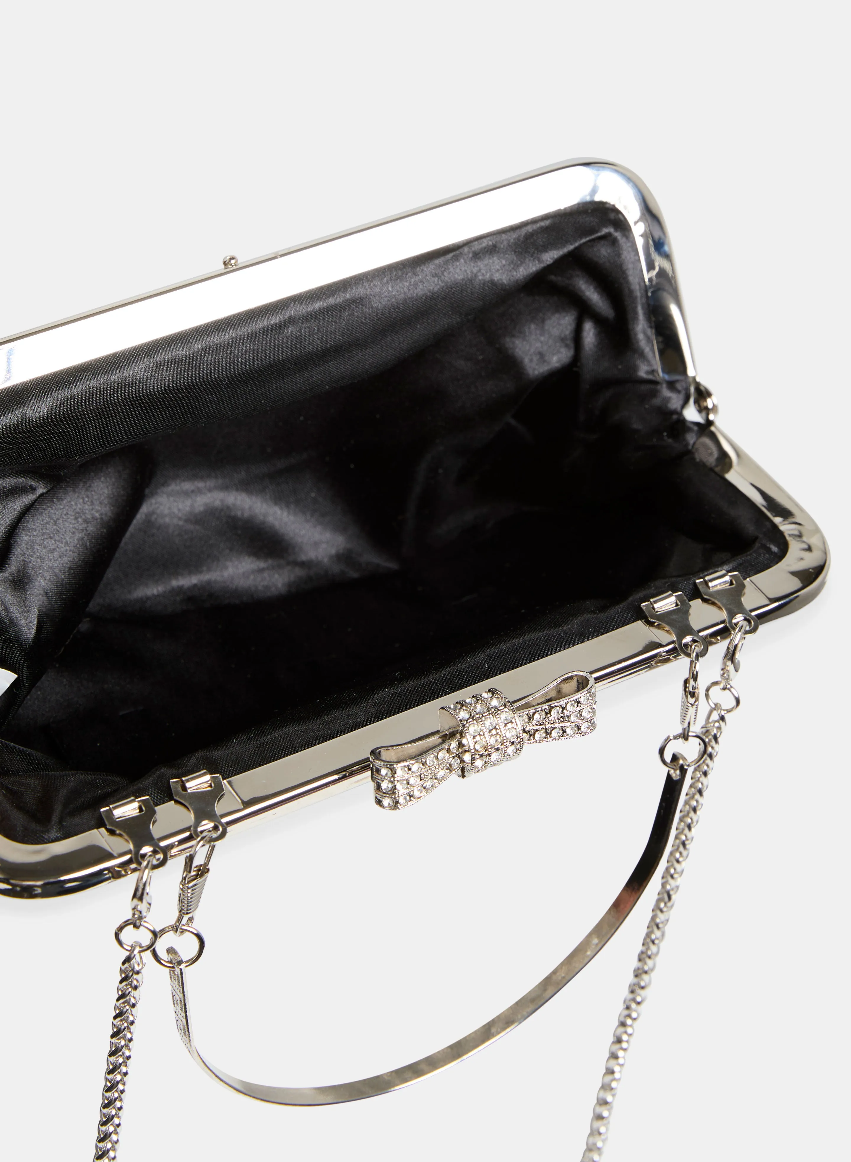 Trapeze-Shaped Crystal Clutch sold by Melanie Lyne product image thumbnail 3