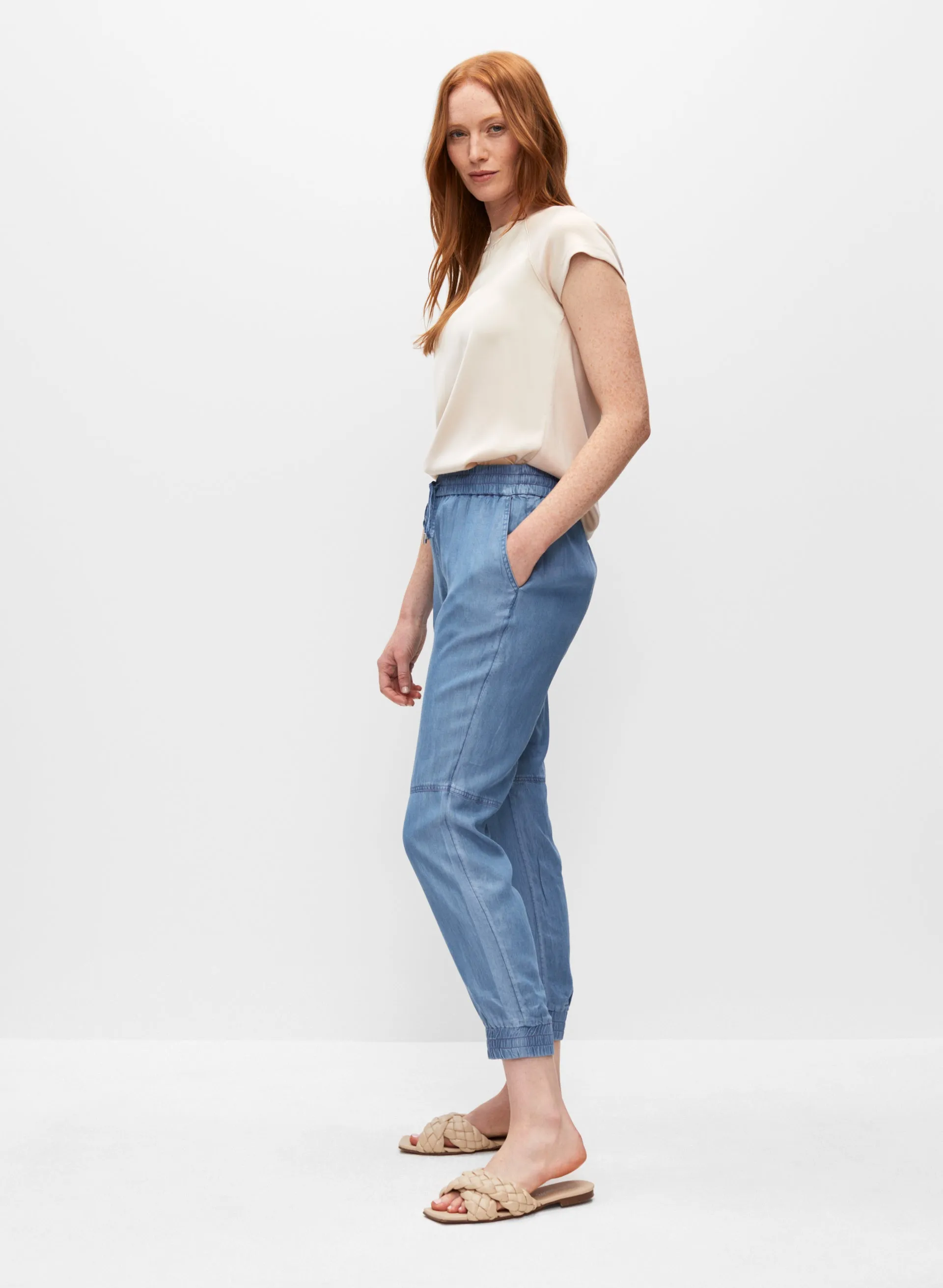 Cut Detail Tencel Pants sold by Melanie Lyne product image thumbnail 5