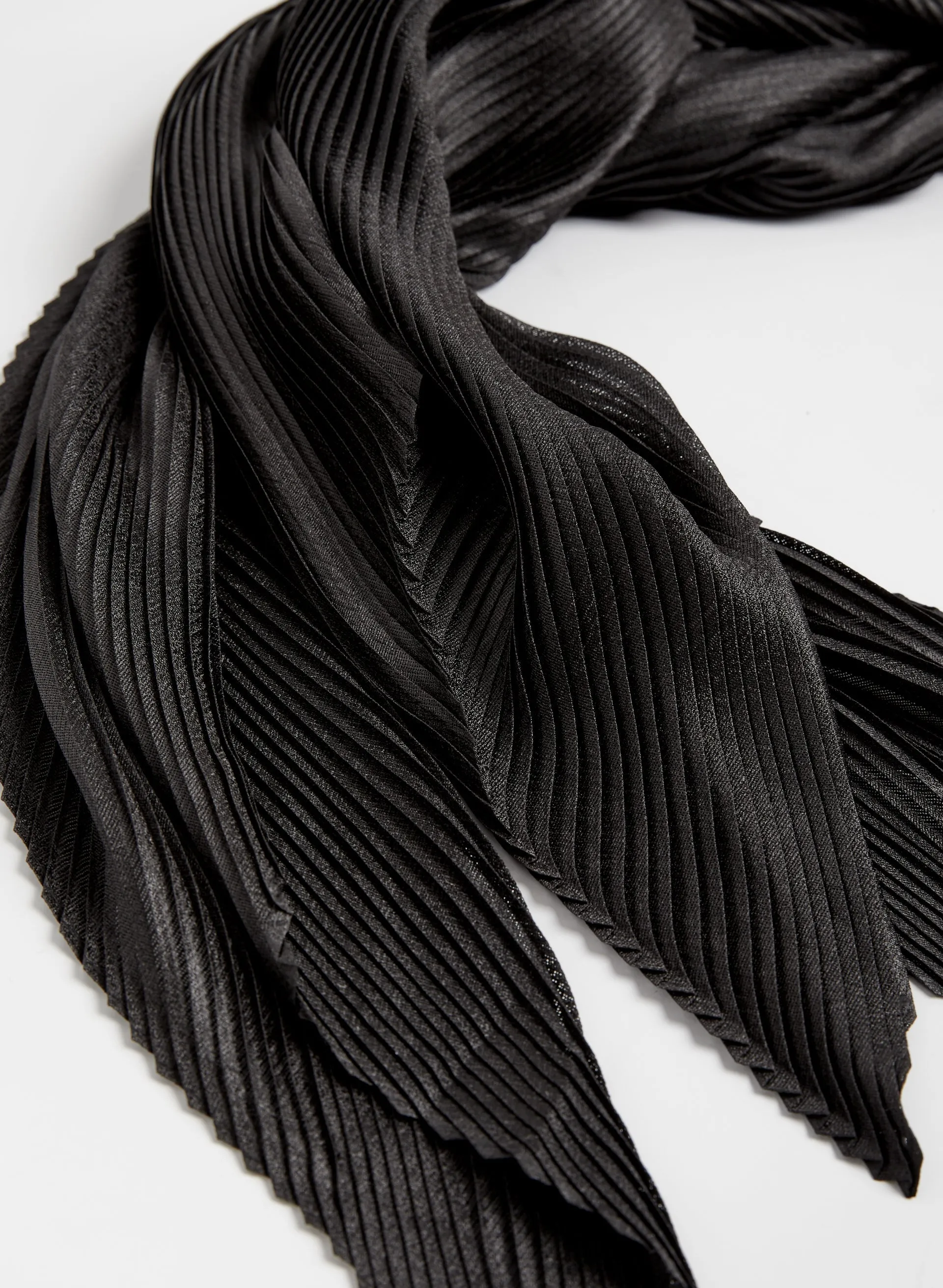 Shimmering Pleated Scarf sold by Melanie Lyne product image thumbnail 2