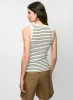Striped Rib-Knit Tank Top sold by Melanie Lyne