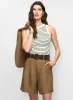 Striped Rib-Knit Tank Top sold by Melanie Lyne