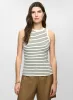 Striped Rib-Knit Tank Top sold by Melanie Lyne