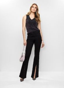 Metallic Sleeveless Top sold by Melanie Lyne