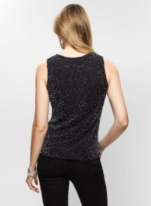 Metallic Sleeveless Top sold by Melanie Lyne