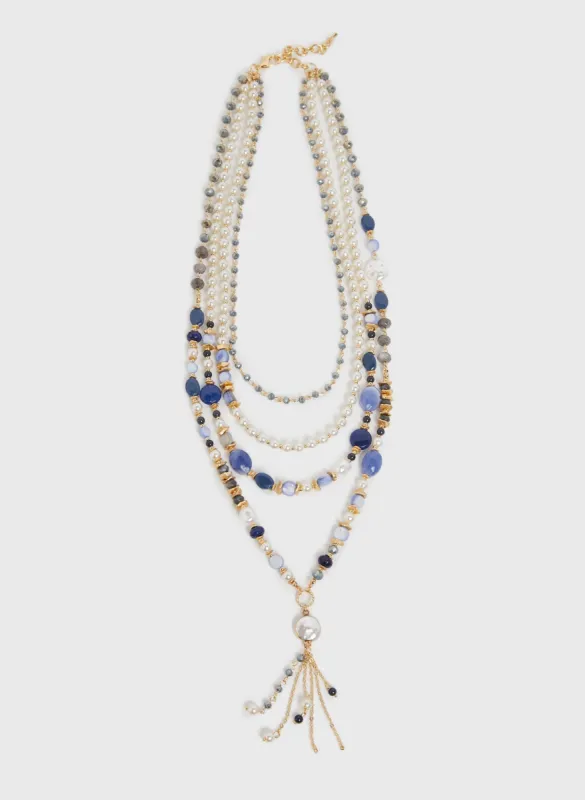 Multi-Row Statement Necklace sold by Melanie Lyne