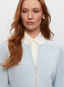 Long Zip Front Jacket sold by Melanie Lyne