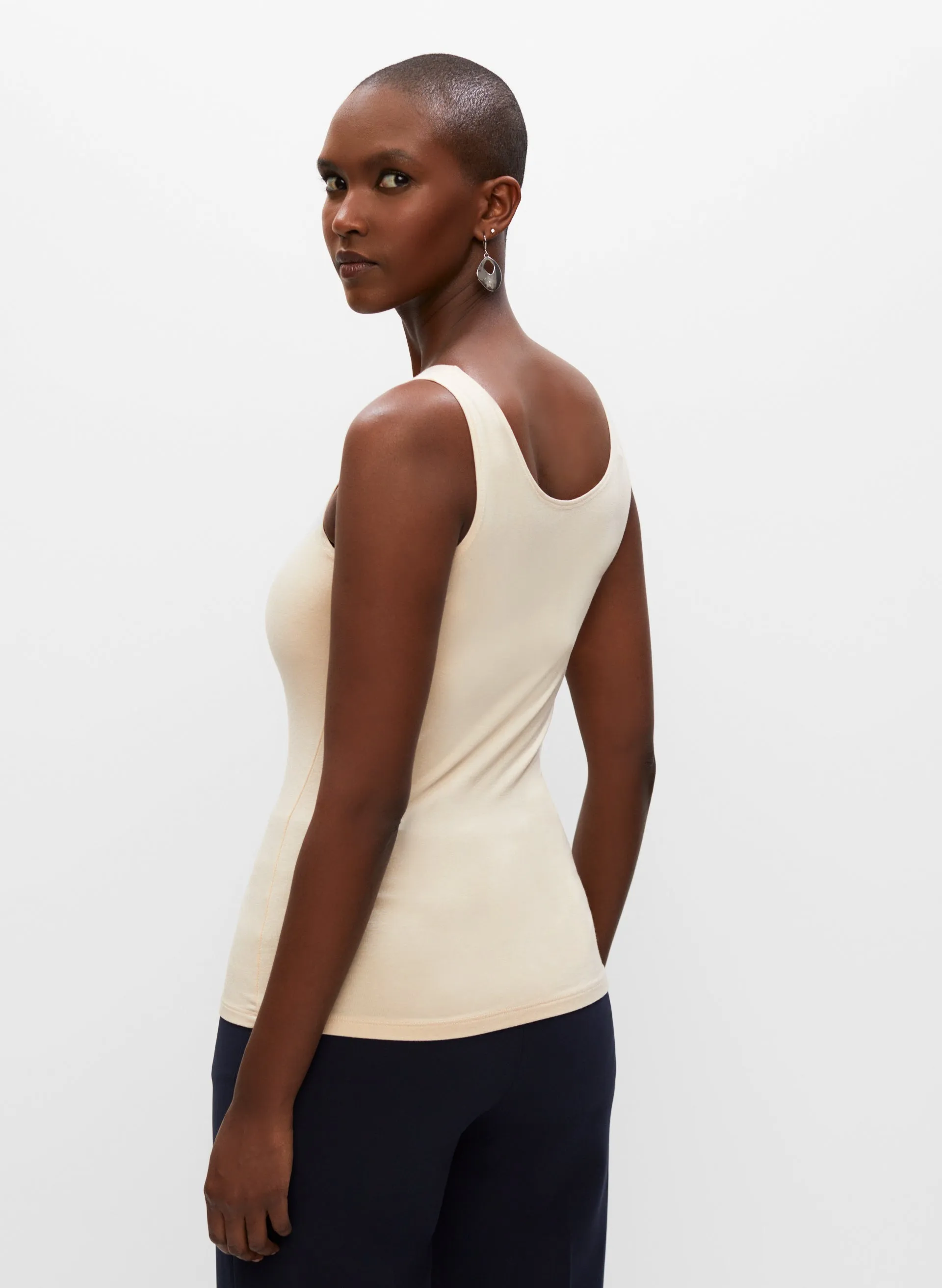 Scoop Neck Cami sold by Melanie Lyne product image thumbnail 4