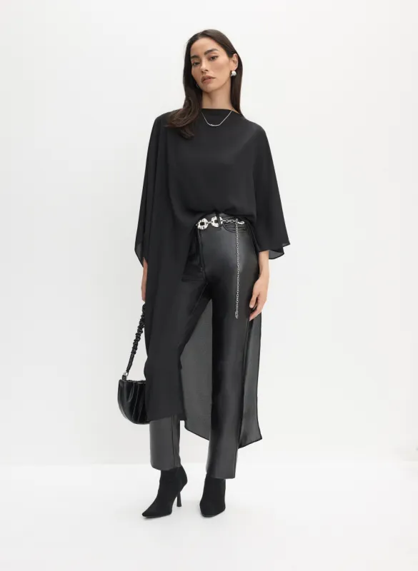 Joseph Ribkoff - 3/4 Sleeve Chiffon Blouse made by Melanie Lyne