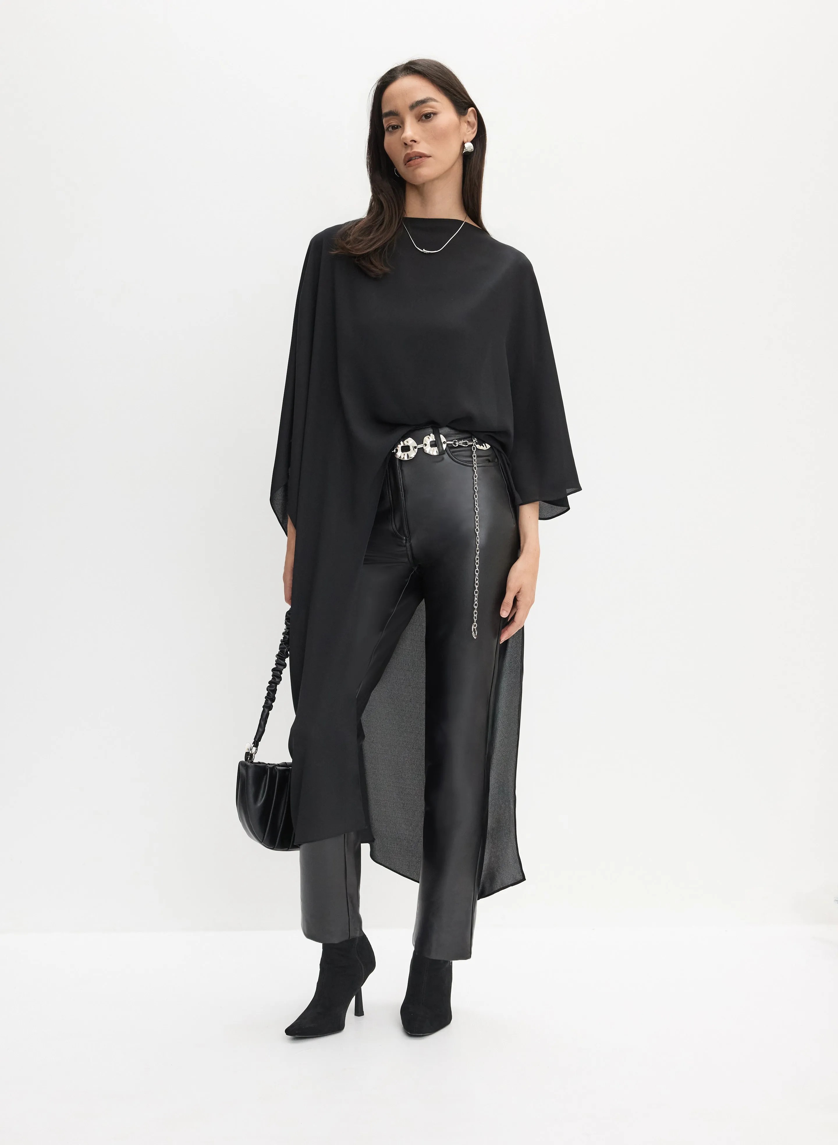 Joseph Ribkoff - 3/4 Sleeve Chiffon Blouse sold by Melanie Lyne