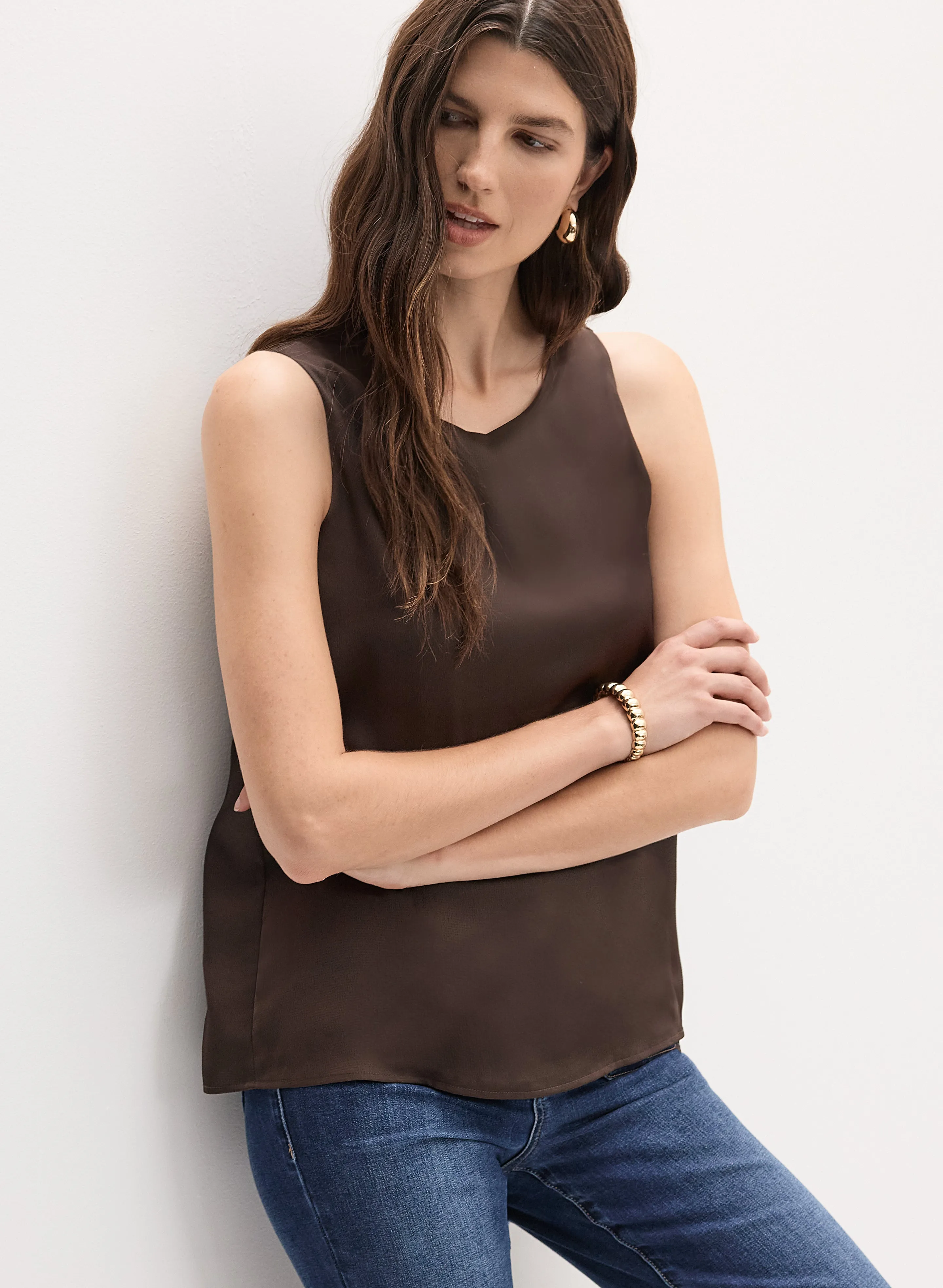 Essential Crew Neck Blouse sold by Melanie Lyne product image thumbnail 5