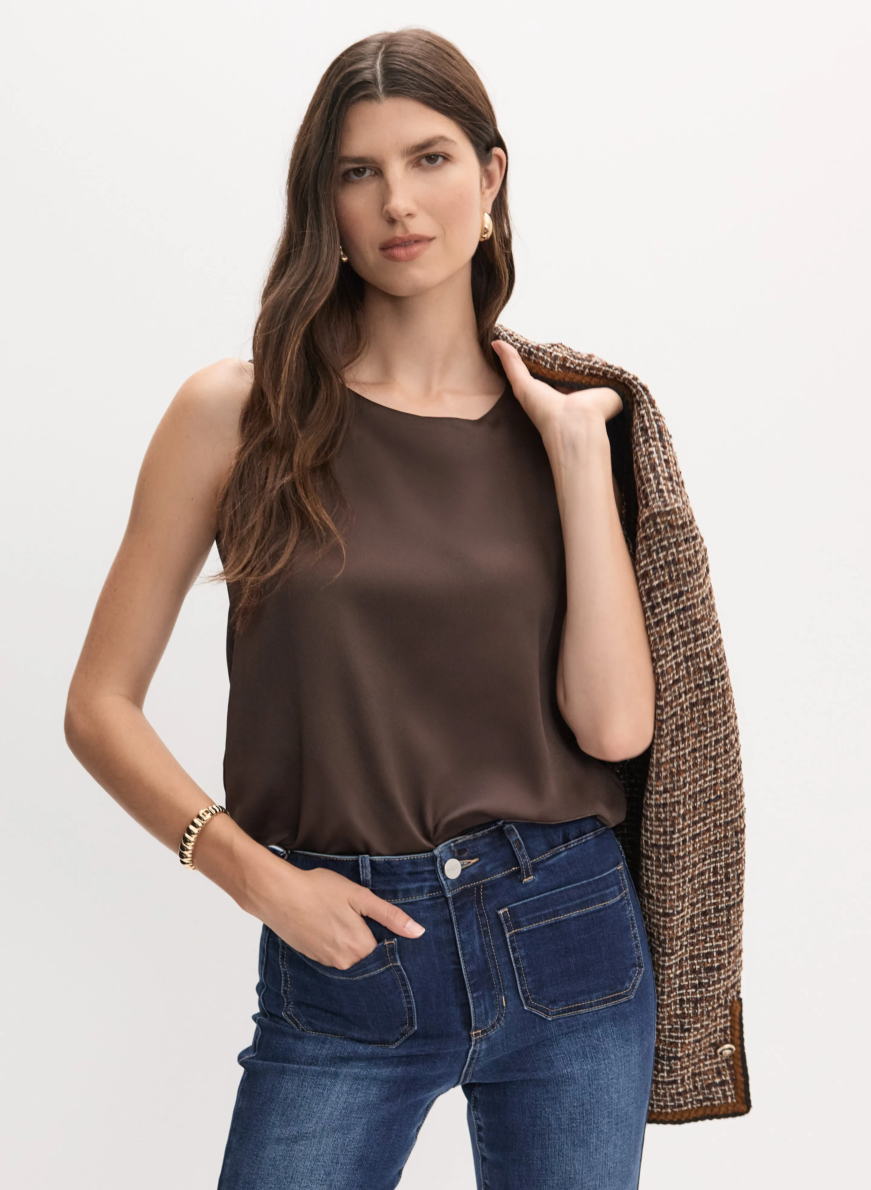 Essential Crew Neck Blouse sold by Melanie Lyne