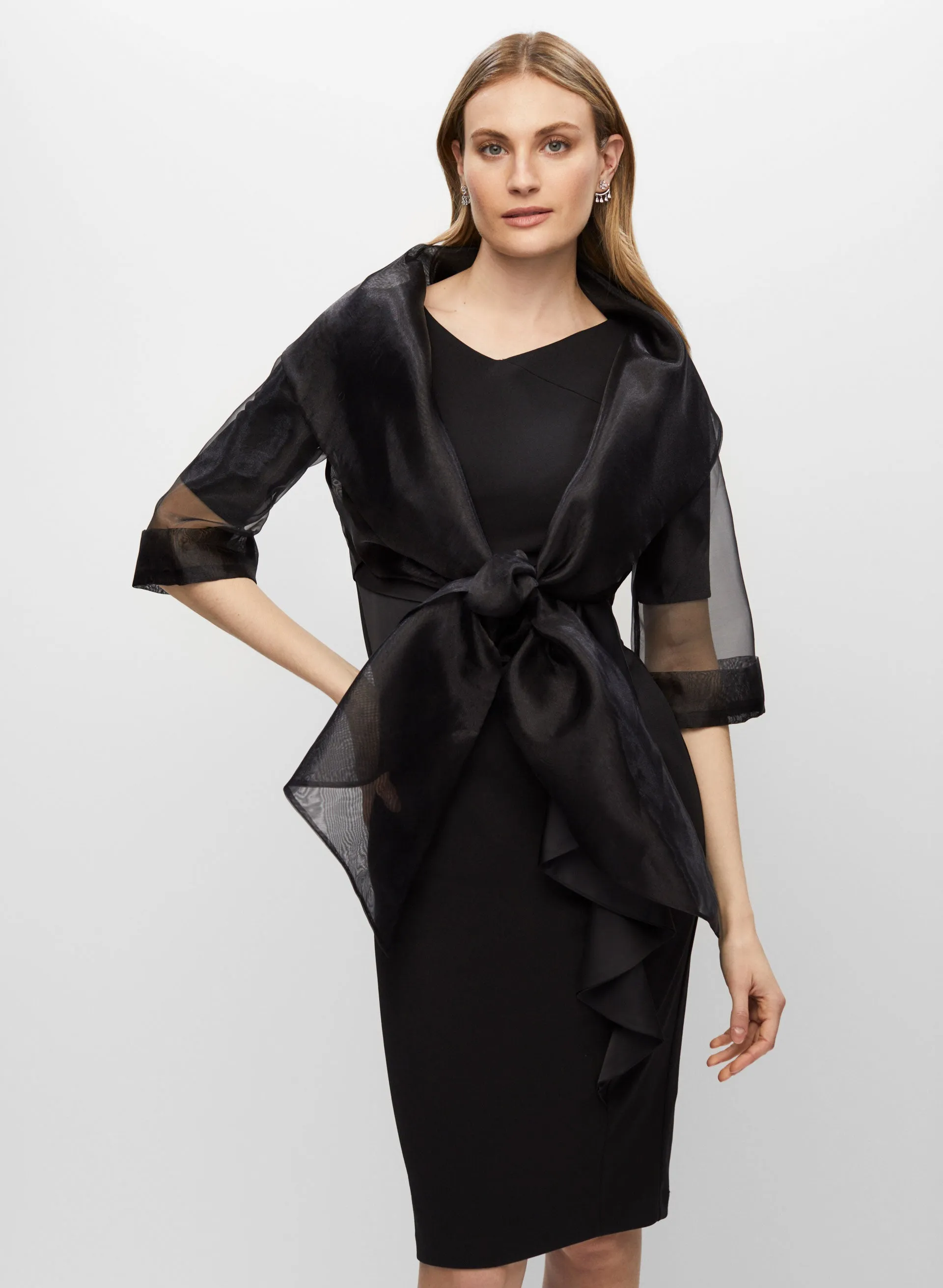 Oversized Tie Detail Bolero sold by Melanie Lyne