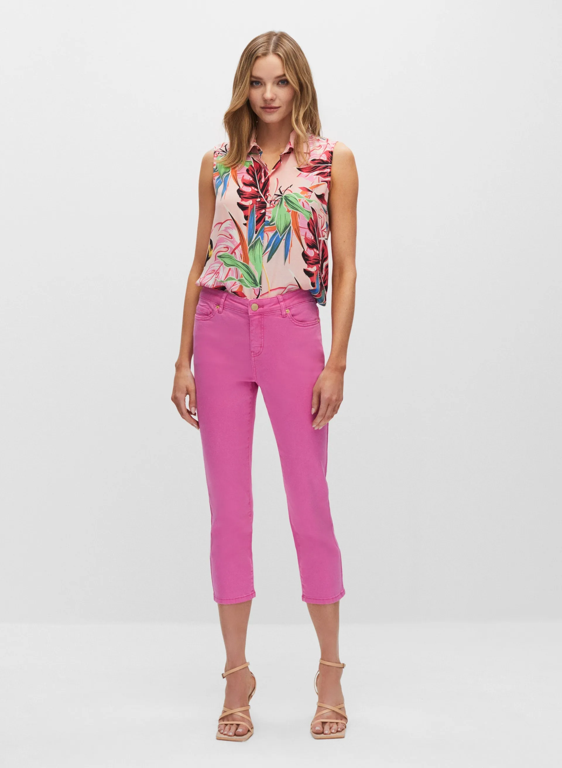 Slim Leg Denim Capris sold by Melanie Lyne