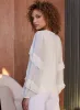 Puff Sleeve Chiffon Top sold by Melanie Lyne
