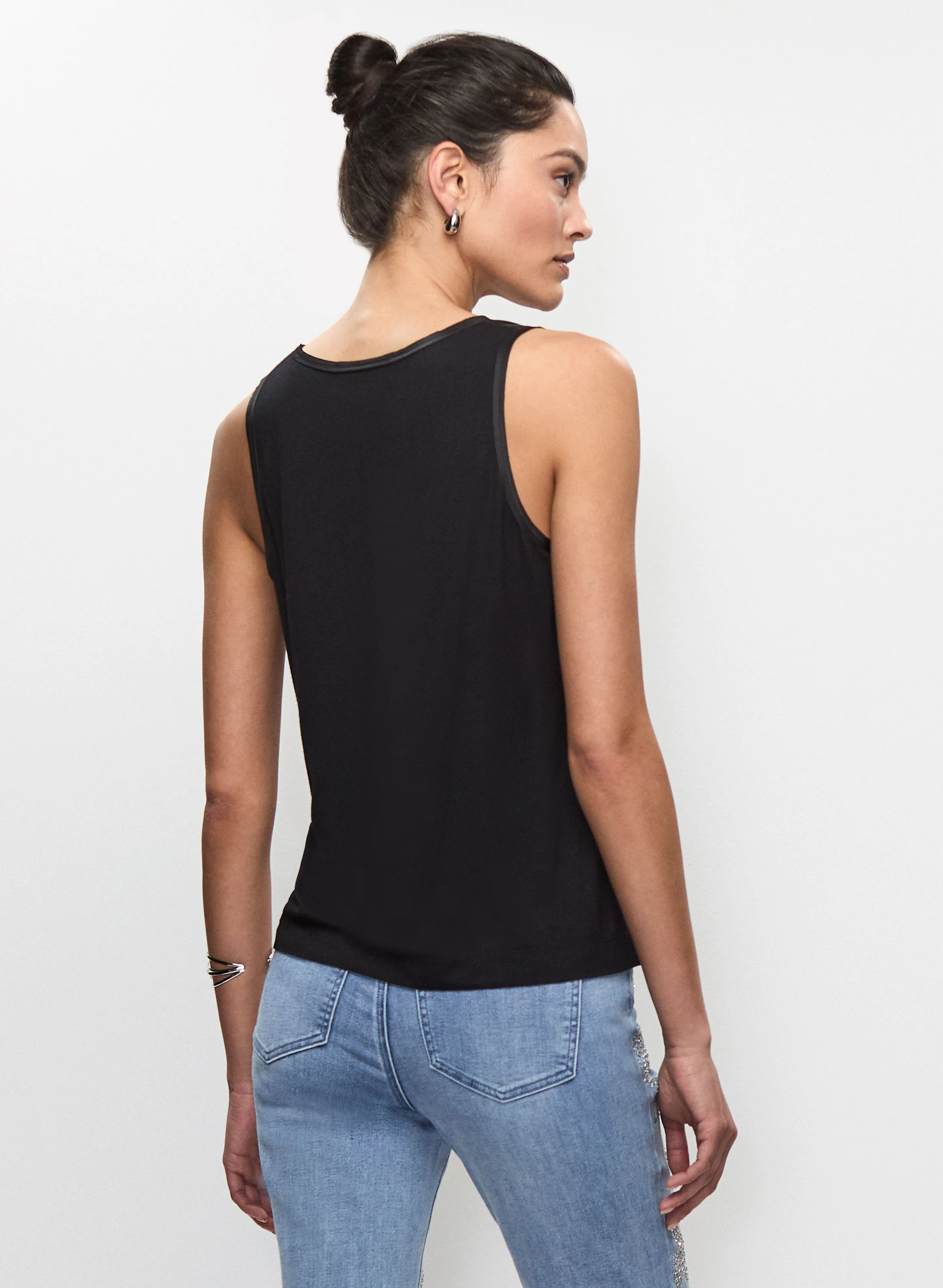 Satin Sleeveless Top sold by Melanie Lyne product image thumbnail 4