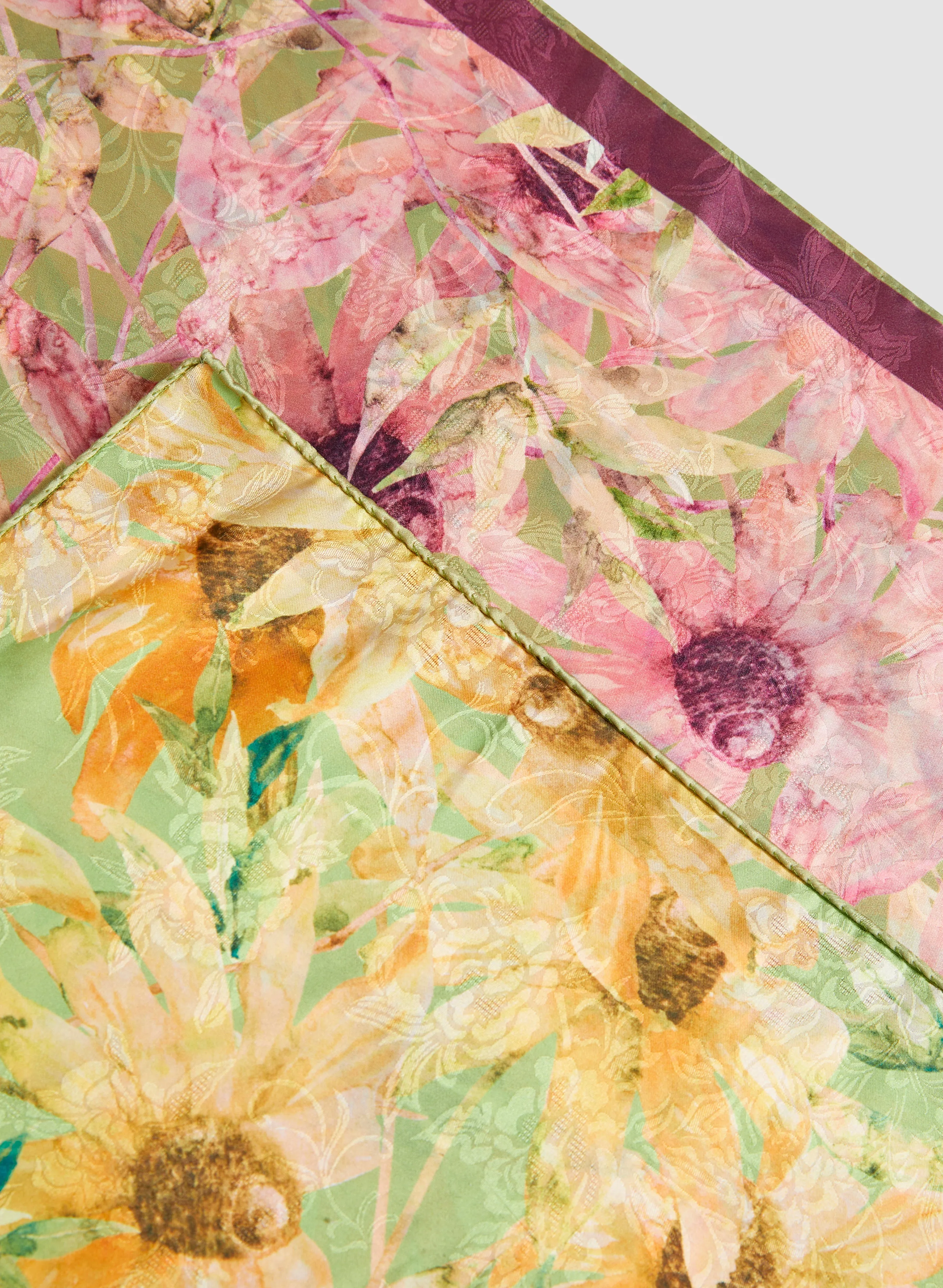 Floral Print Oblong Scarf sold by Melanie Lyne product image thumbnail 2