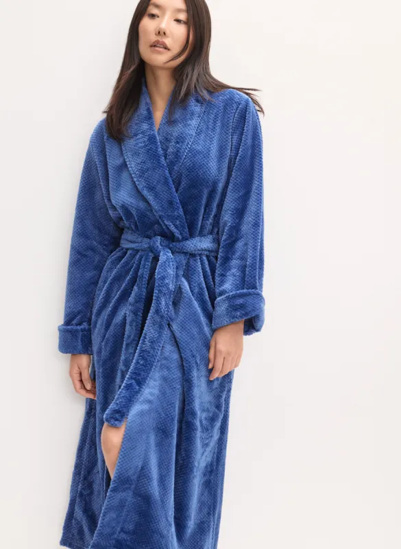 Quilt Fleece Robe sold by Melanie Lyne