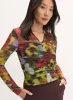 Floral Mesh Top sold by Melanie Lyne