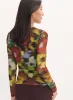 Floral Mesh Top sold by Melanie Lyne