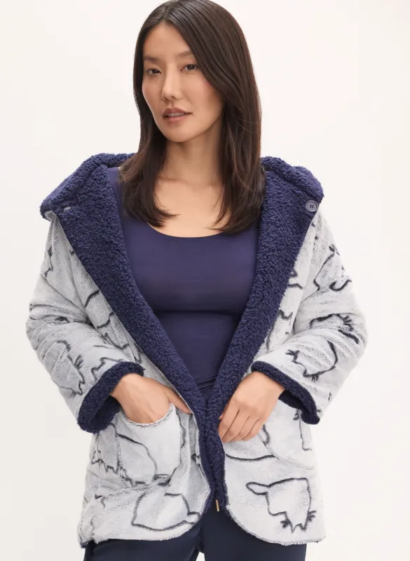 Reversible Fleece Jacket sold by Melanie Lyne