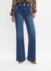 Embossed Button Detail Jeans sold by Melanie Lyne