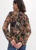 Floral Split Neck Blouse sold by Melanie Lyne