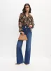 Floral Split Neck Blouse sold by Melanie Lyne