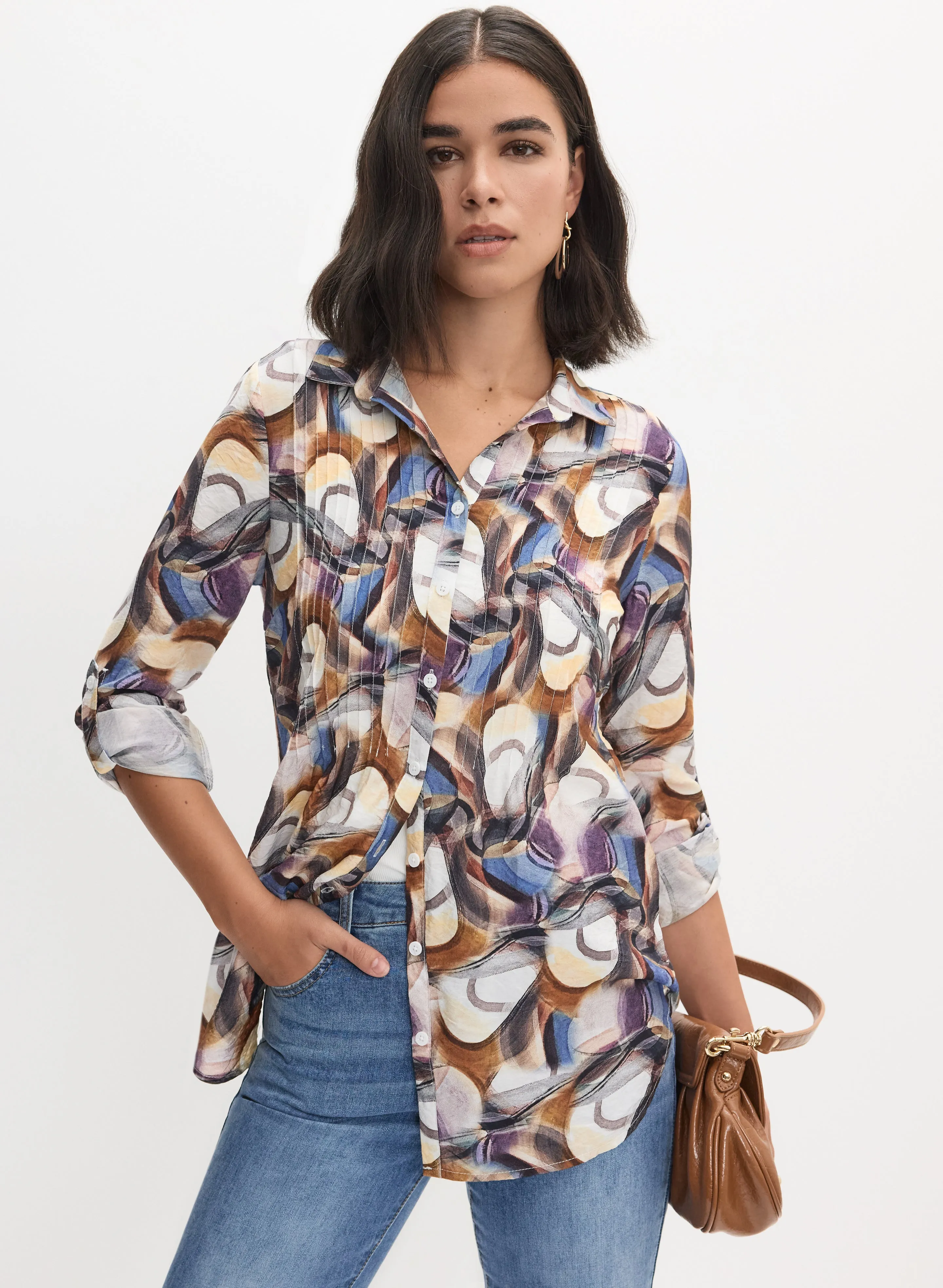 Abstract Print Blouse sold by Melanie Lyne
