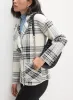 Plaid Print Coatigan sold by Melanie Lyne