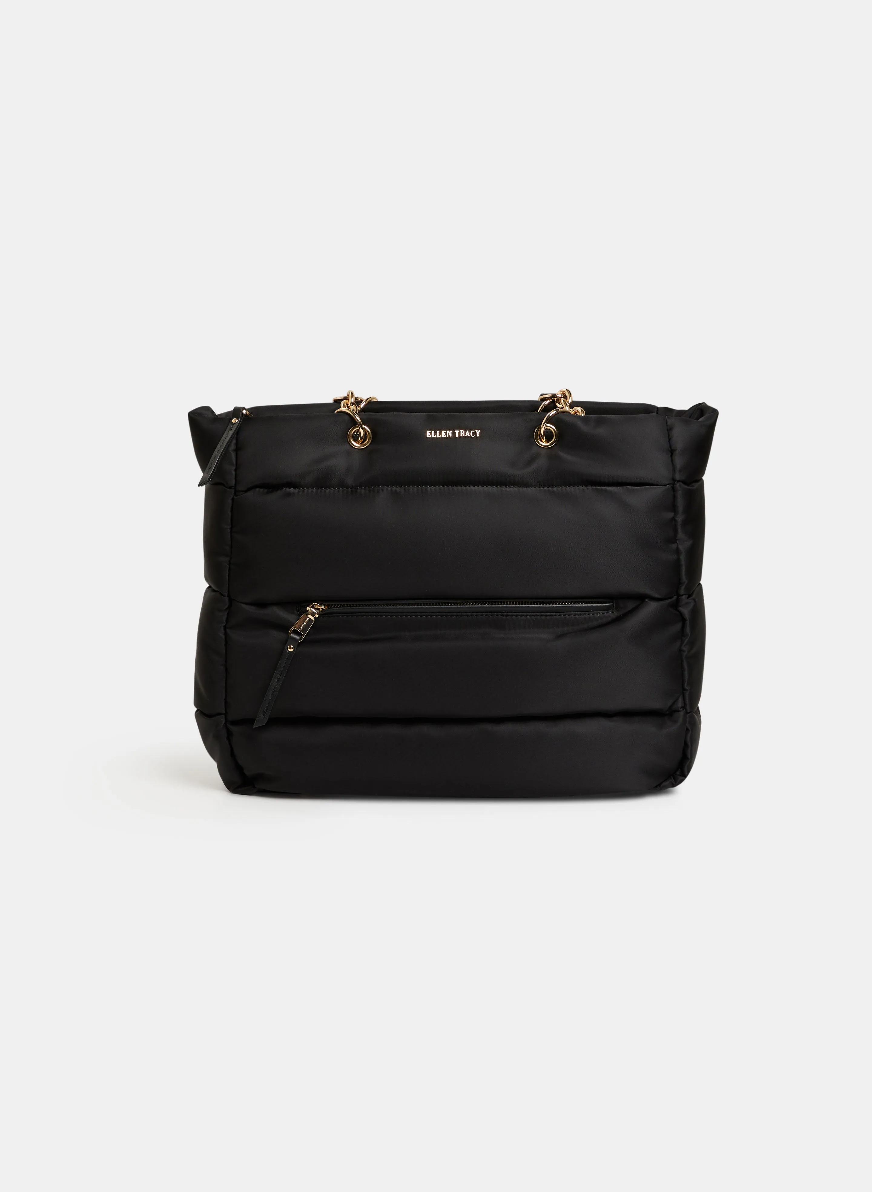 Quilted Nylon Tote Bag sold by Melanie Lyne