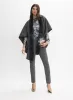 Faux Fur Collar Poncho sold by Melanie Lyne