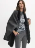 Faux Fur Collar Poncho sold by Melanie Lyne