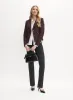 Pinstripe Straight-Leg Pants sold by Melanie Lyne