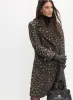 Leopard Print Wool-Blend Coat sold by Melanie Lyne