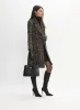 Leopard Print Wool-Blend Coat sold by Melanie Lyne