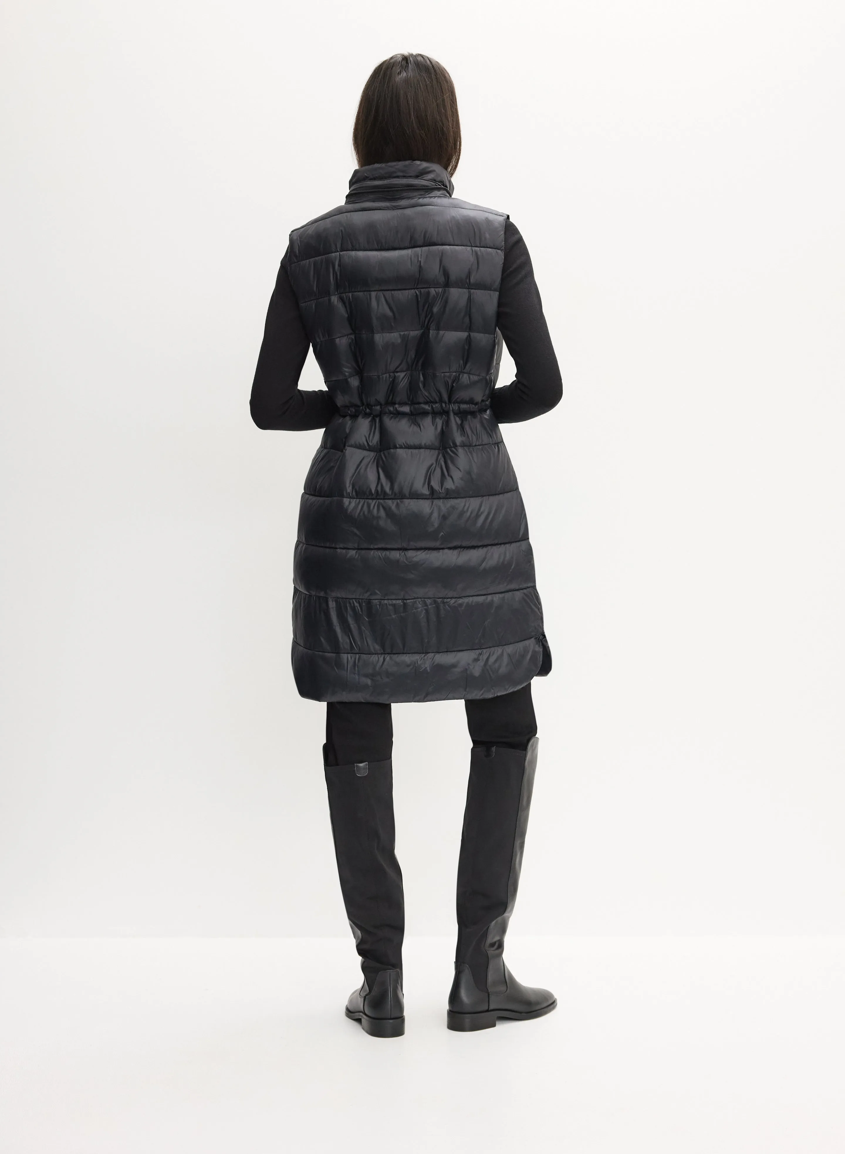 Long Puffer Vest sold by Melanie Lyne product image thumbnail 4