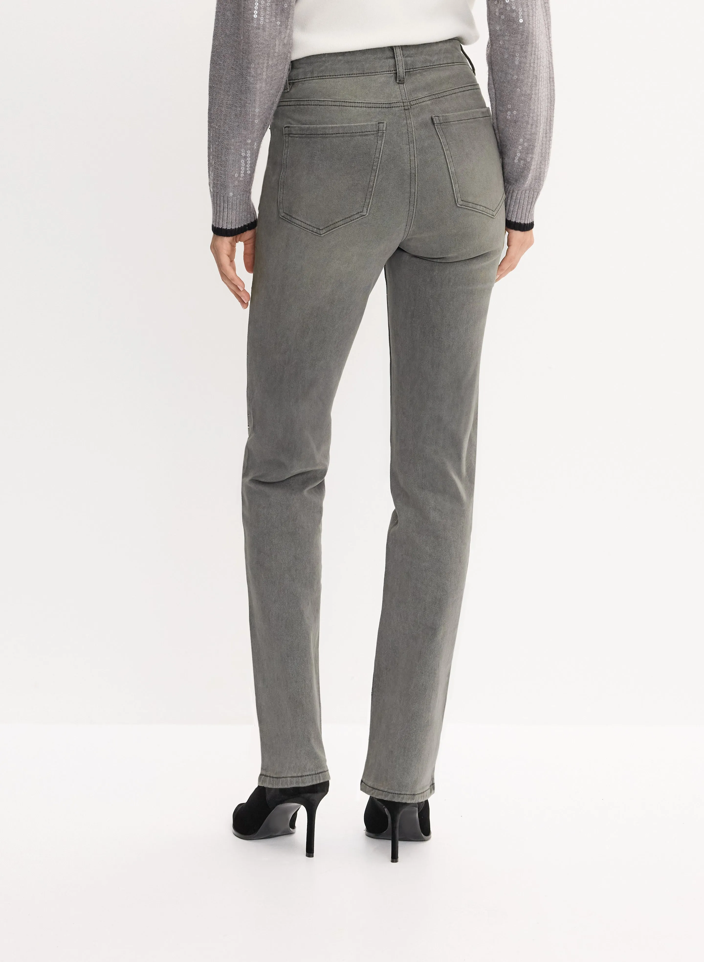 Studded Embellished Jeans sold by Melanie Lyne product image thumbnail 2