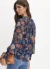 Floral Split Neck Blouse sold by Melanie Lyne