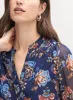 Floral Split Neck Blouse sold by Melanie Lyne