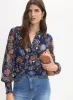Floral Split Neck Blouse sold by Melanie Lyne