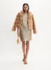 Cropped Faux Fur Coat sold by Melanie Lyne