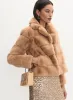 Cropped Faux Fur Coat sold by Melanie Lyne
